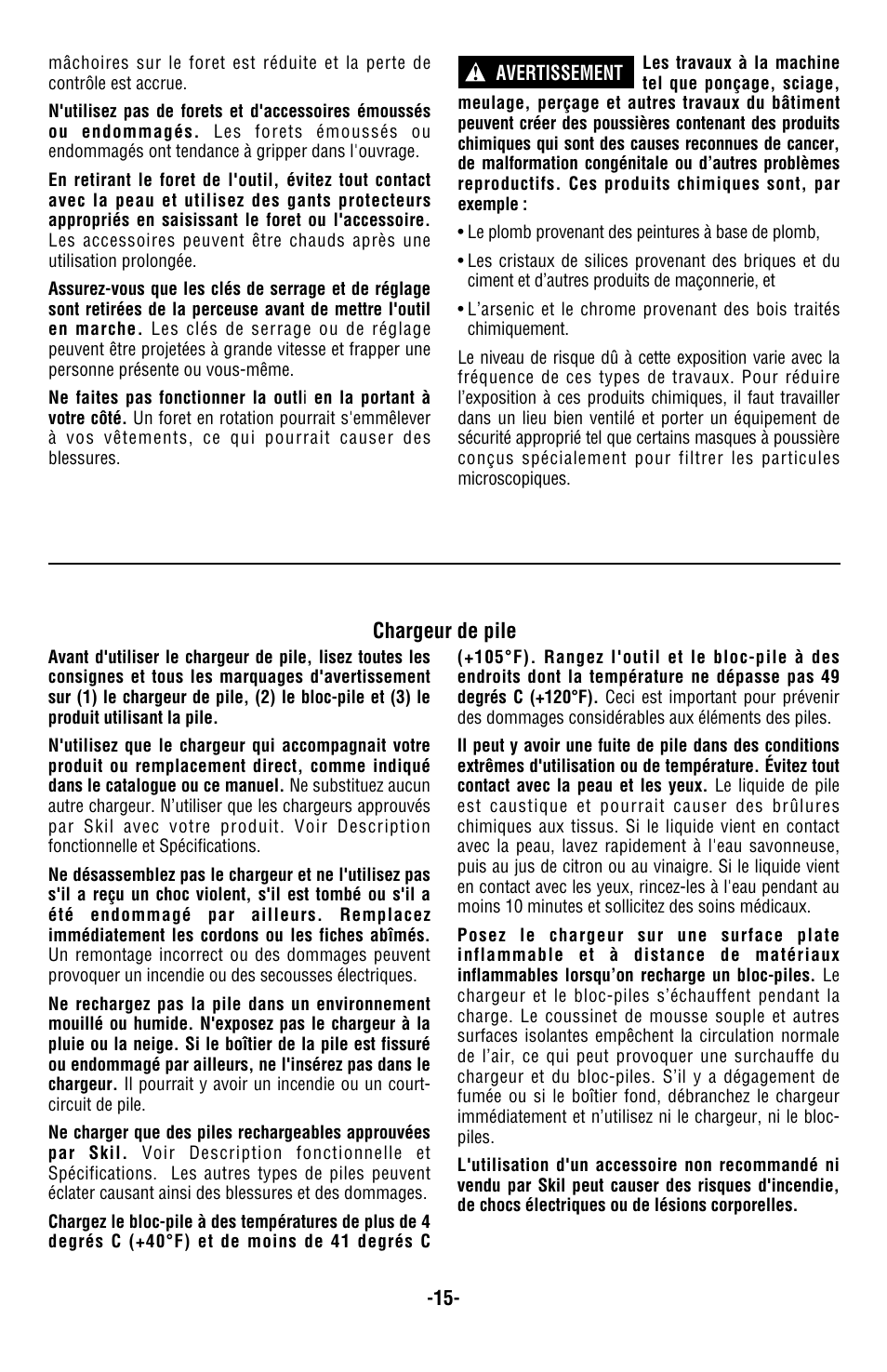 Skil 2885 User Manual | Page 15 / 36