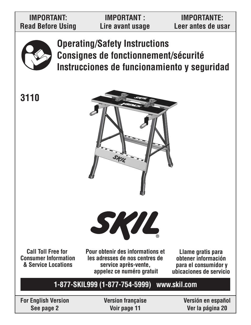 Skil 3110 User Manual | 32 pages