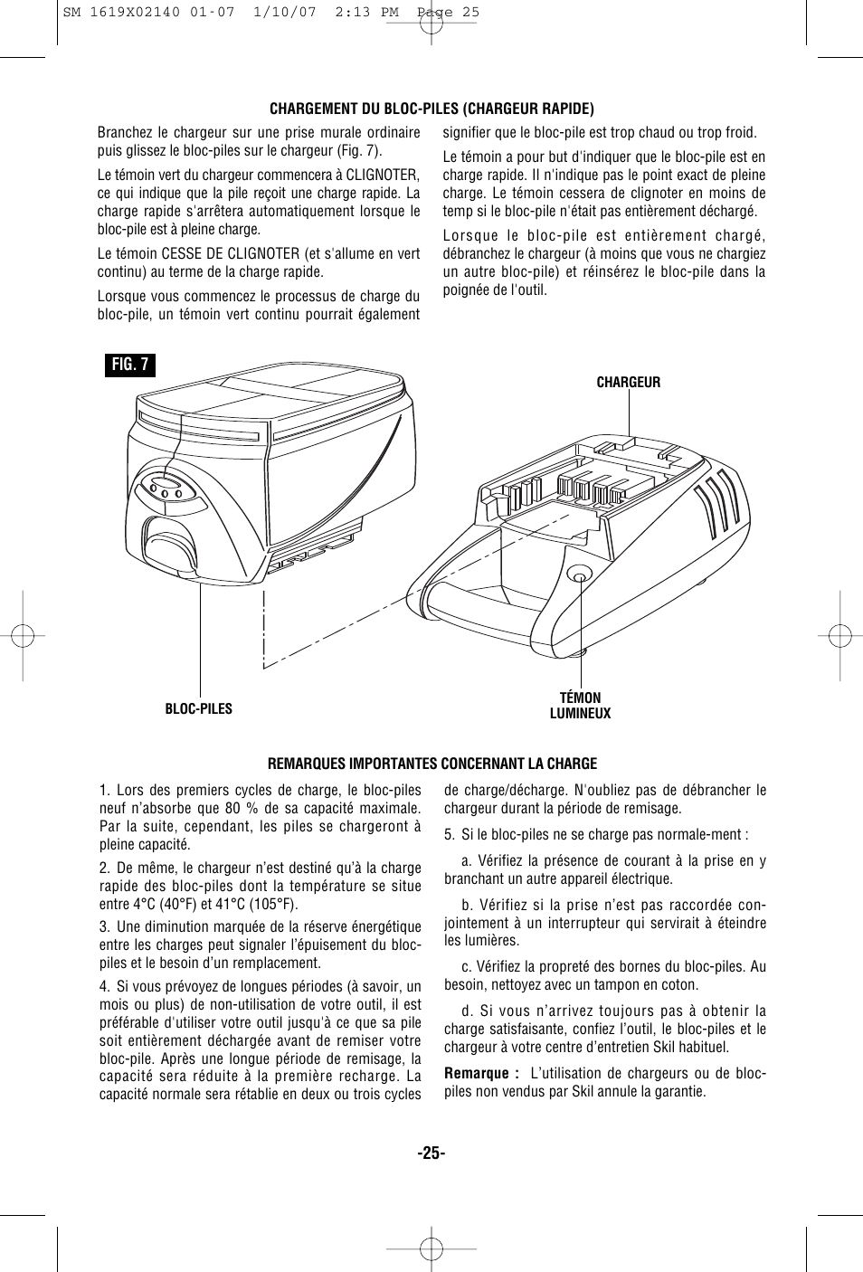 Skil 2587 User Manual | Page 25 / 44