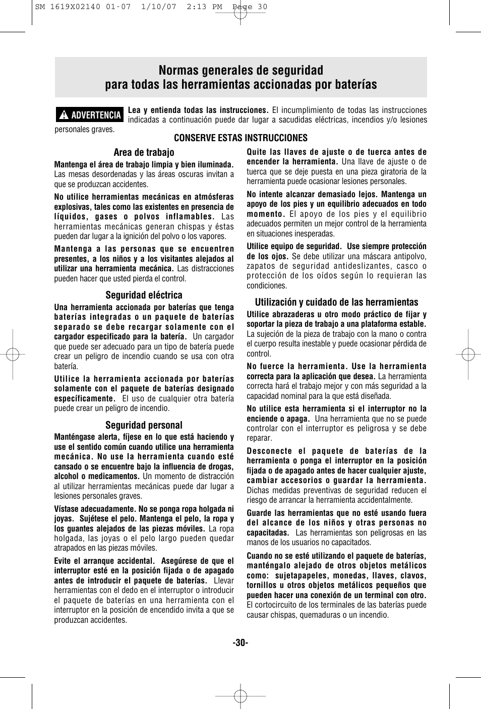 Skil 2587 User Manual | Page 30 / 44