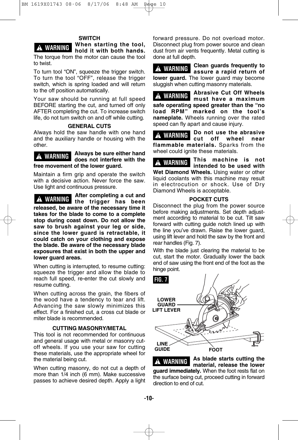 Skil 1677M User Manual | Page 10 / 40
