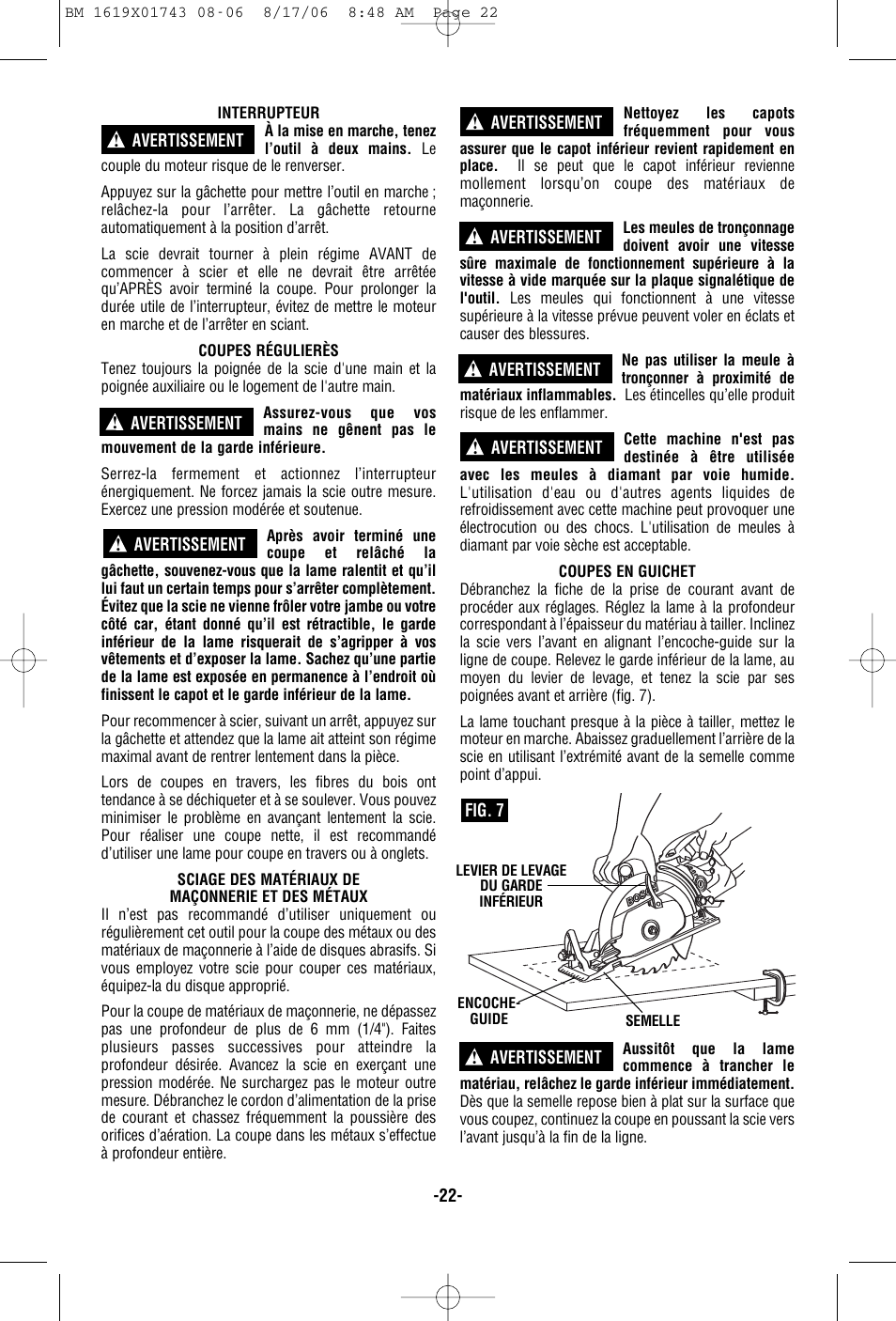 Skil 1677M User Manual | Page 22 / 40