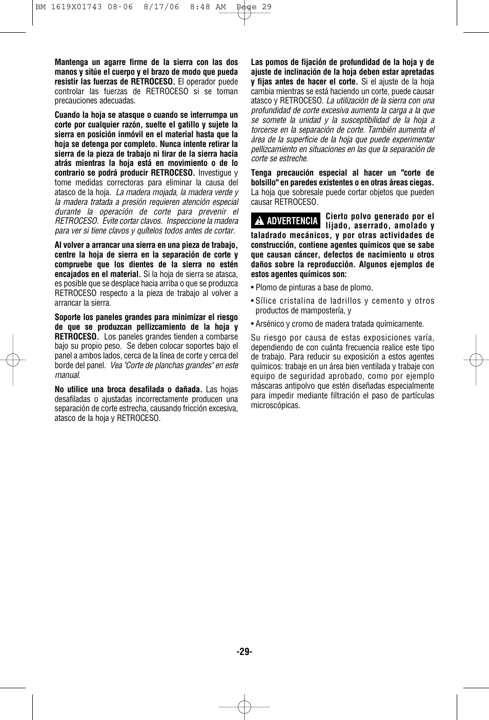 Skil 1677M User Manual | Page 29 / 40