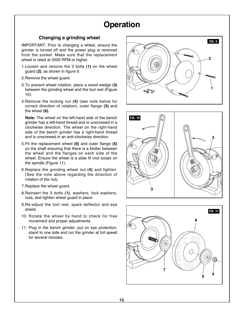 Operation | Skil 3380-01 User Manual | Page 13 / 44