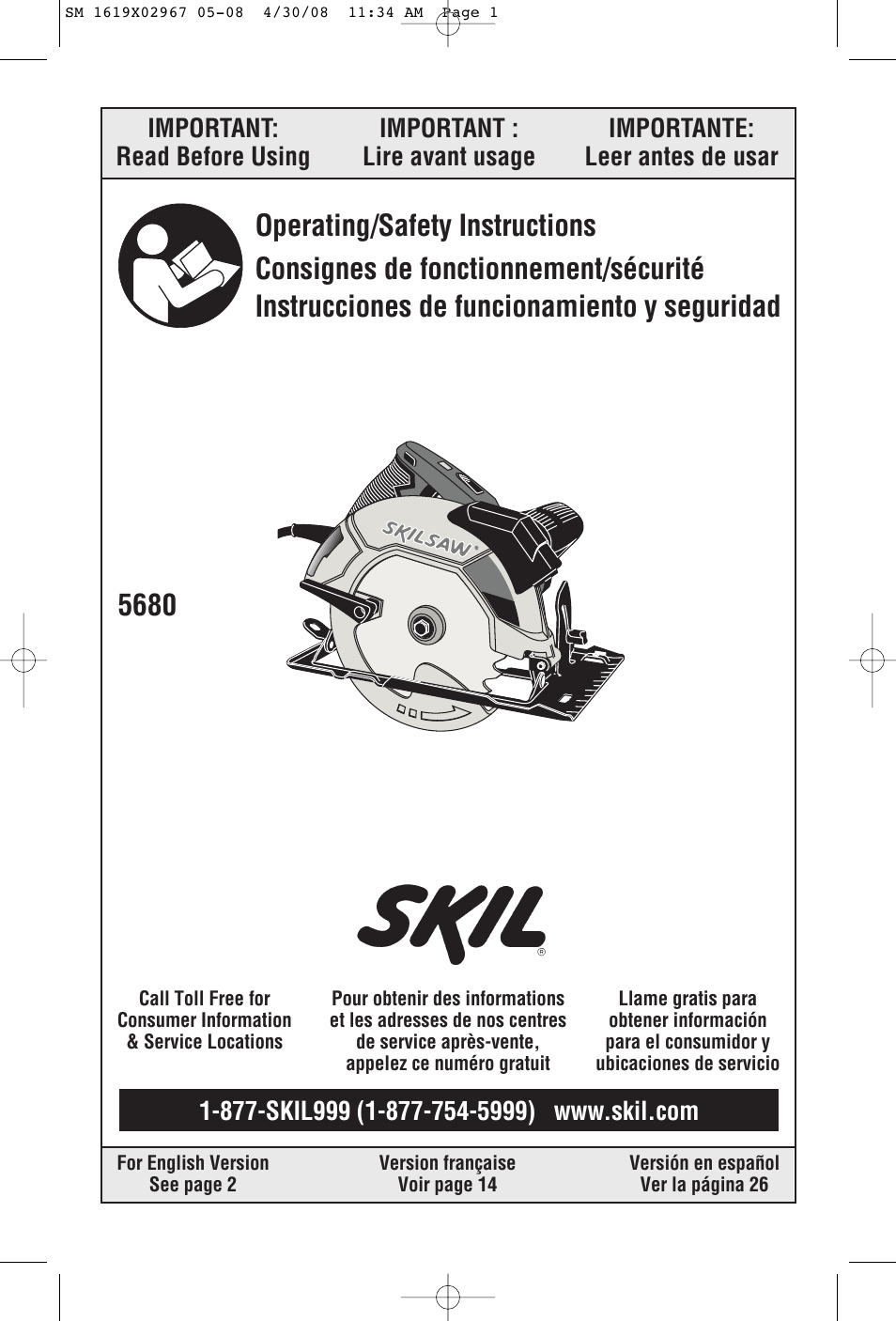 Skil 5680 User Manual | 40 pages