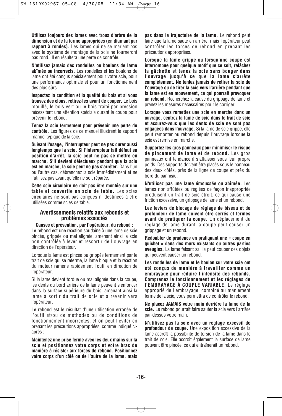 Skil 5680 User Manual | Page 16 / 40