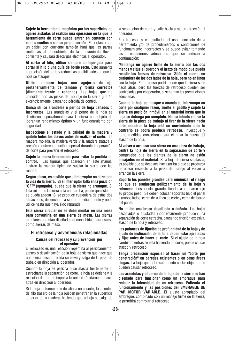 Skil 5680 User Manual | Page 28 / 40