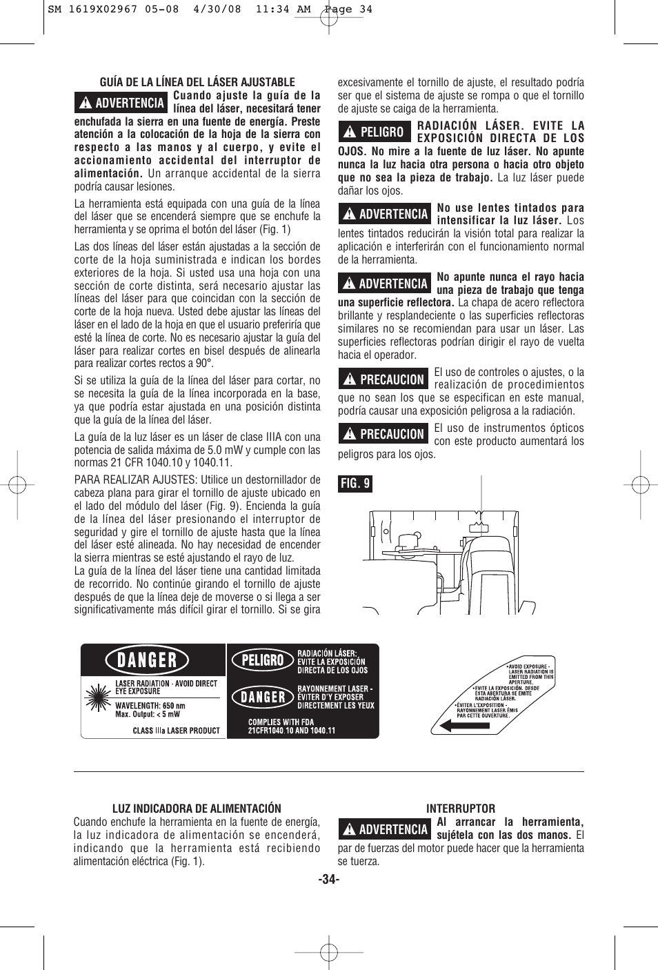 Skil 5680 User Manual | Page 34 / 40