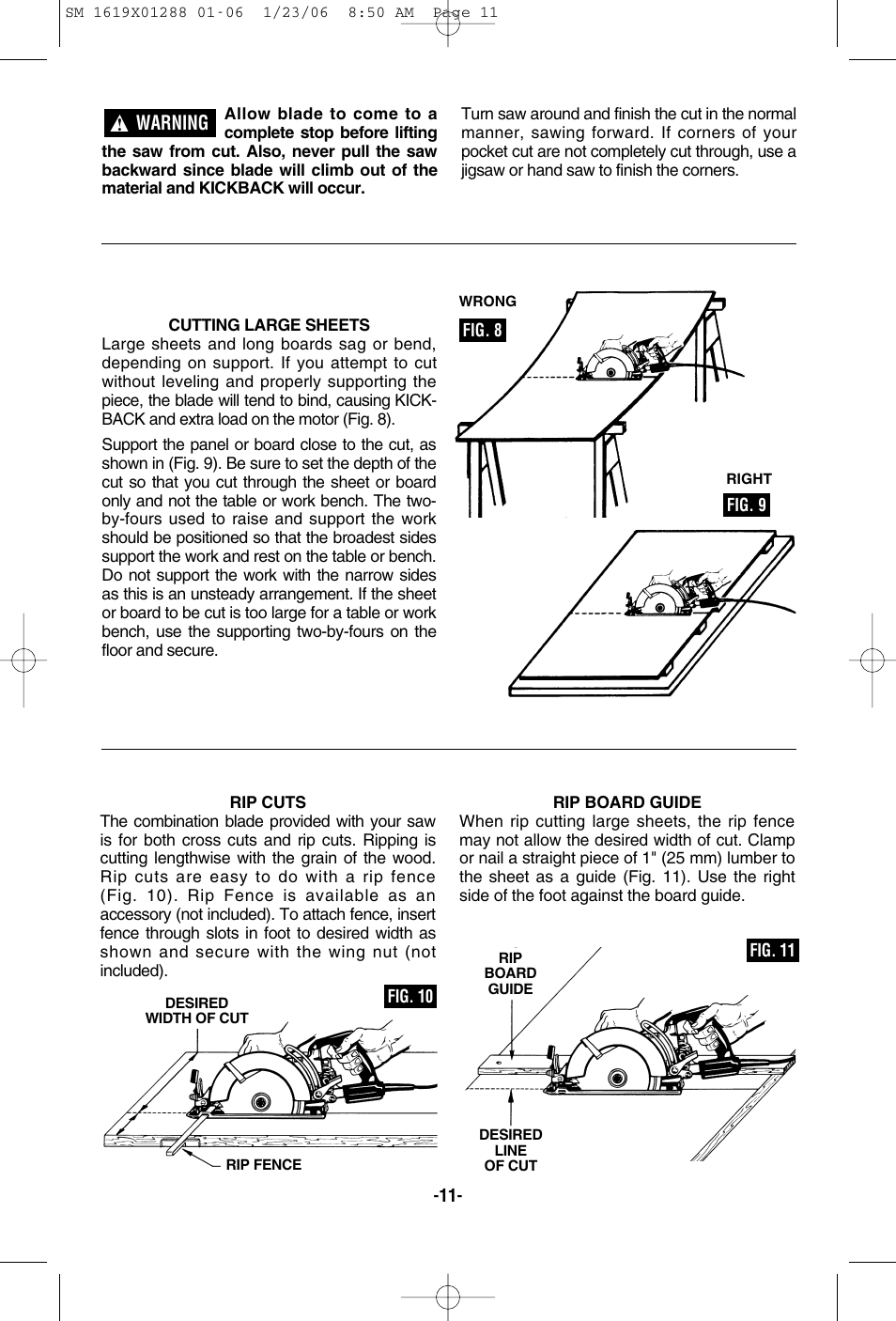 Warning | Skil HD77 User Manual | Page 11 / 40