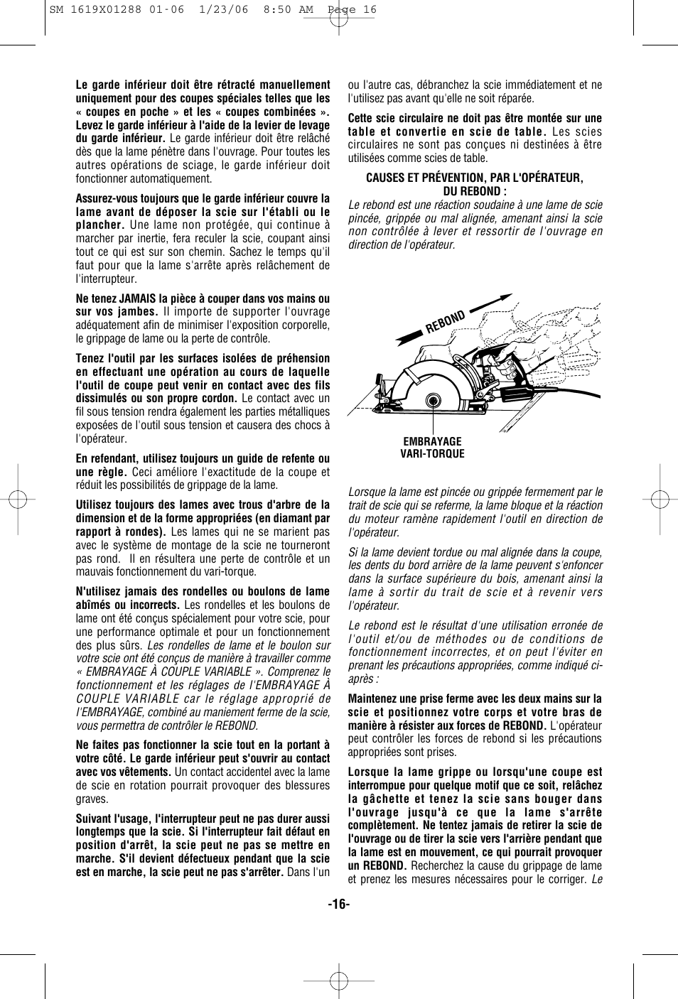 Skil HD77 User Manual | Page 16 / 40
