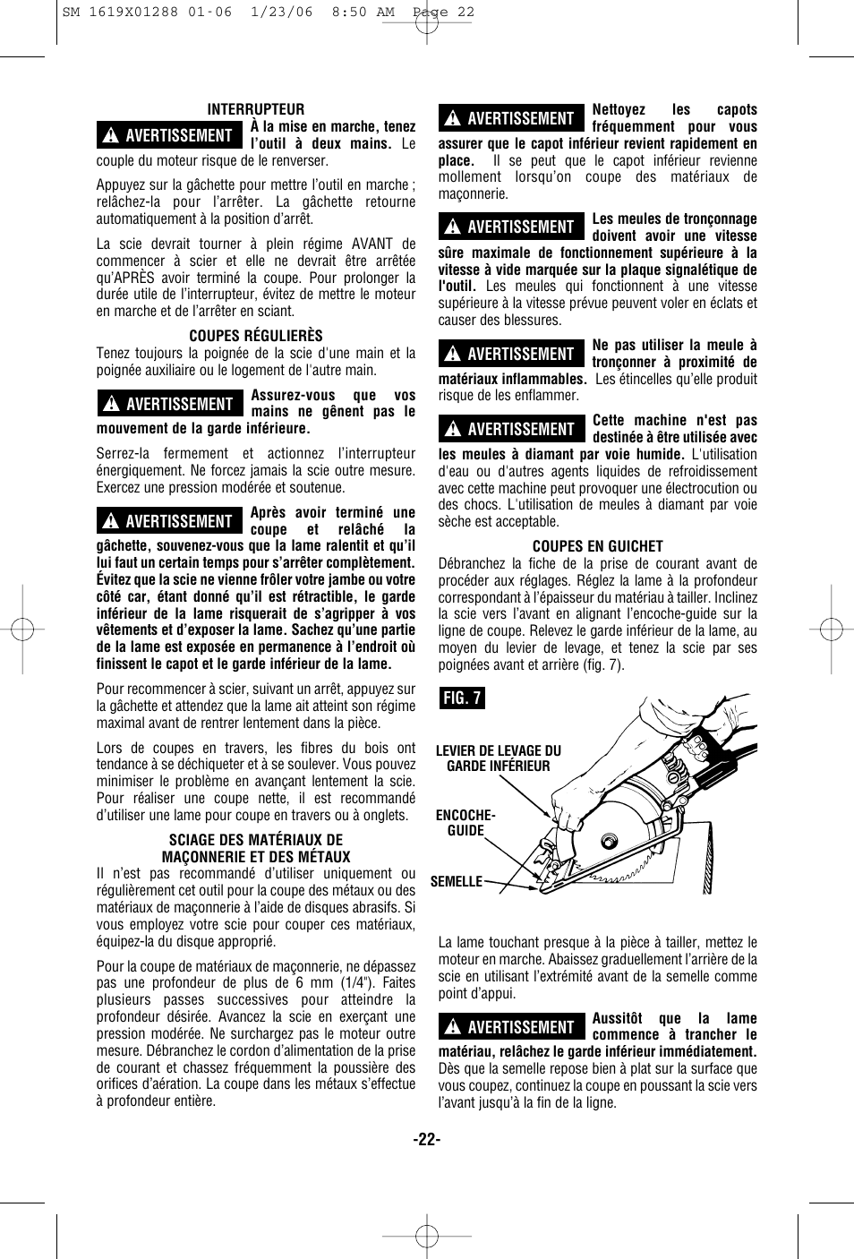 Skil HD77 User Manual | Page 22 / 40