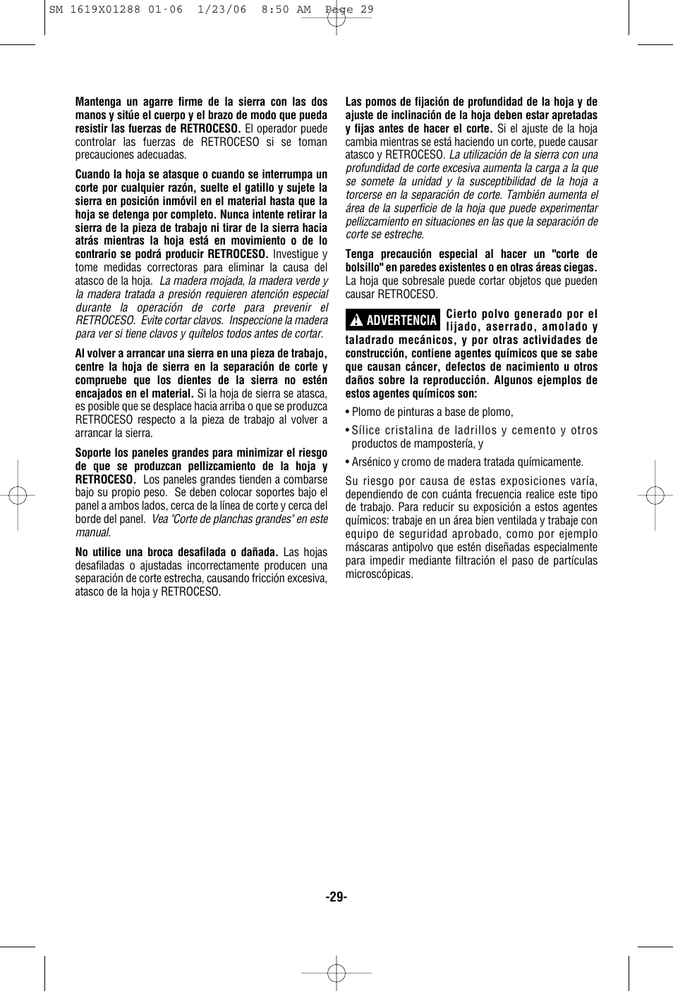 Skil HD77 User Manual | Page 29 / 40