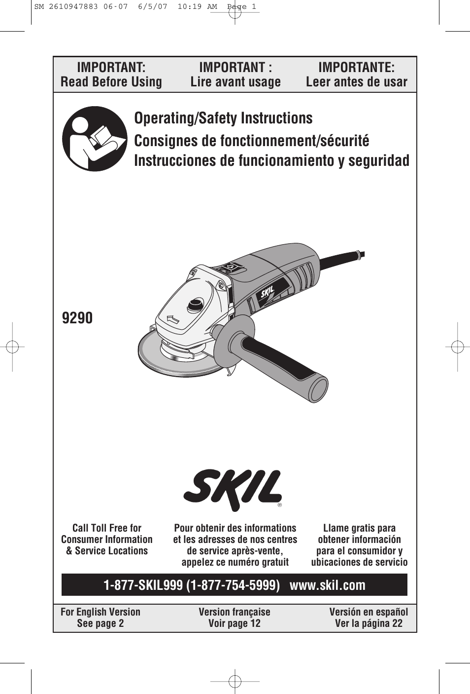 Skil 9290 User Manual | 32 pages