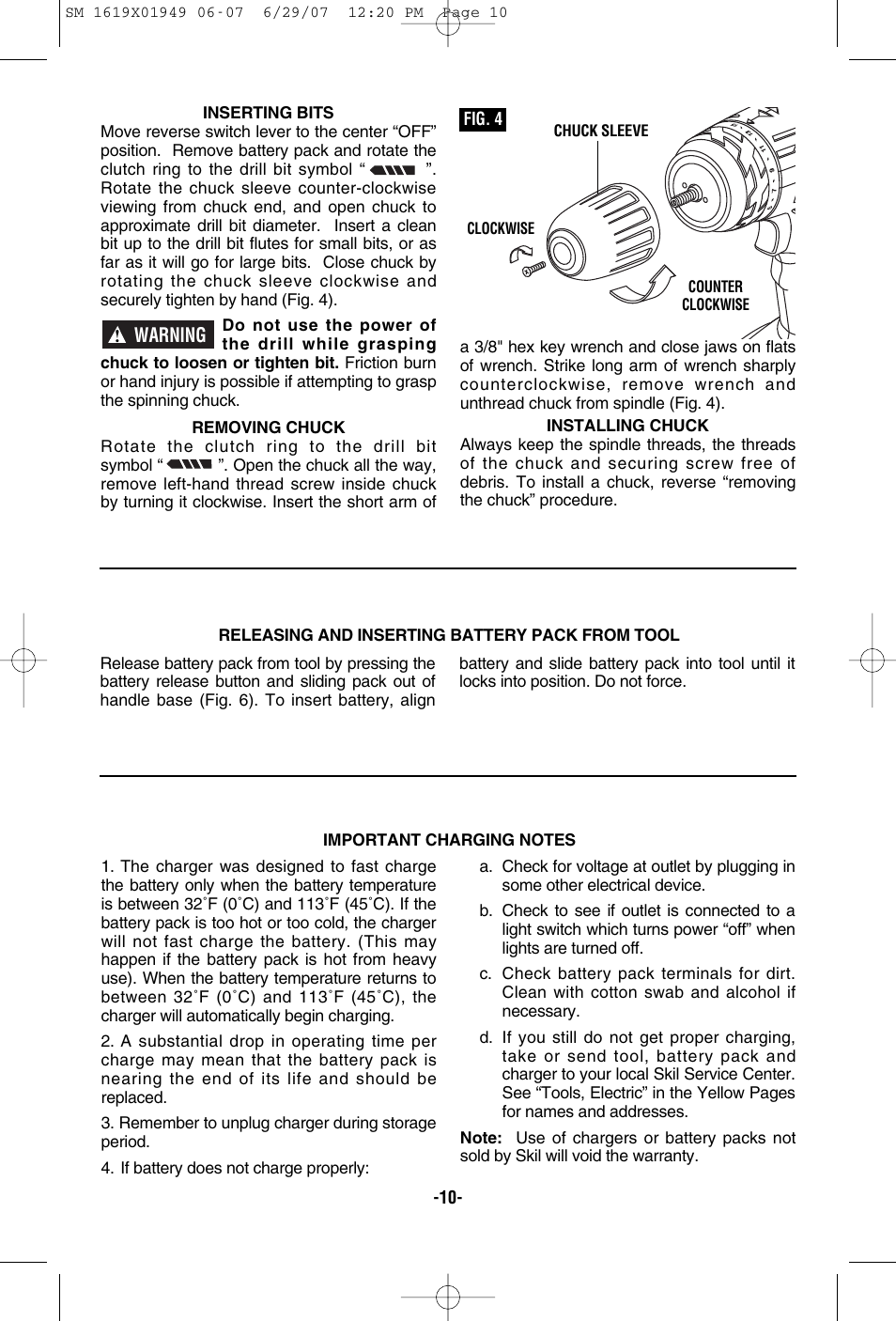 Skil 2510 User Manual | Page 10 / 44