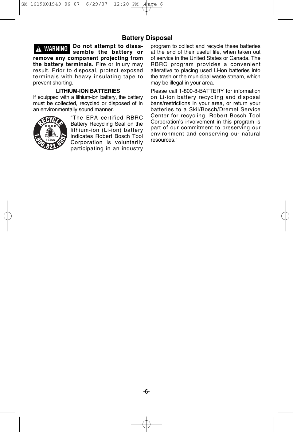 Skil 2510 User Manual | Page 6 / 44