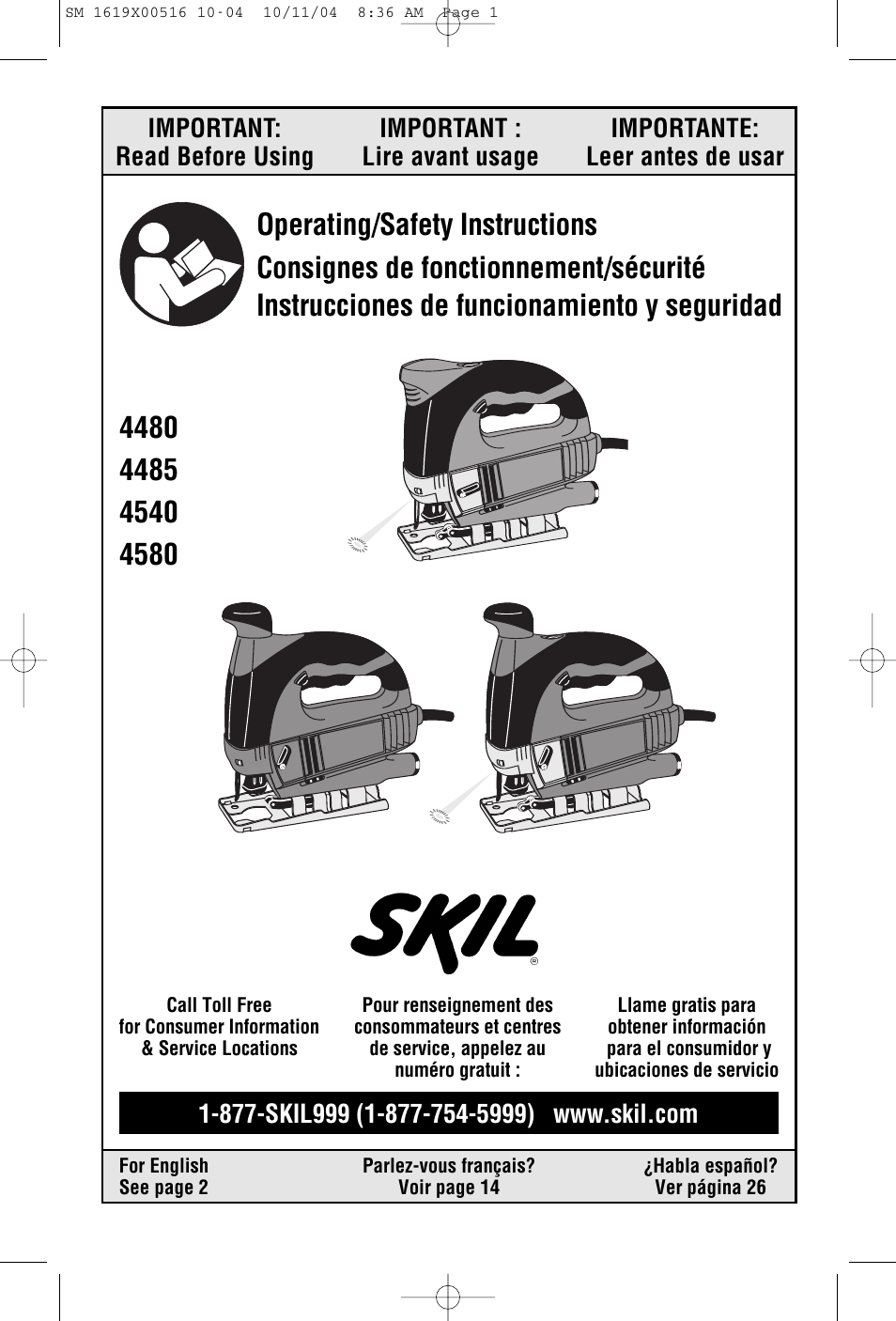 Skil 4485 User Manual | 40 pages