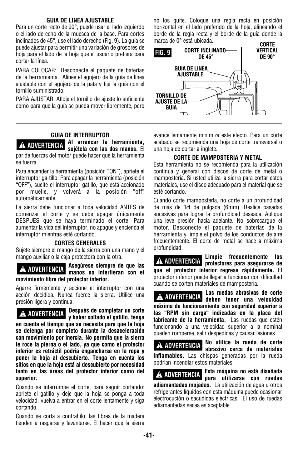 Skil 5850 User Manual | Page 41 / 48