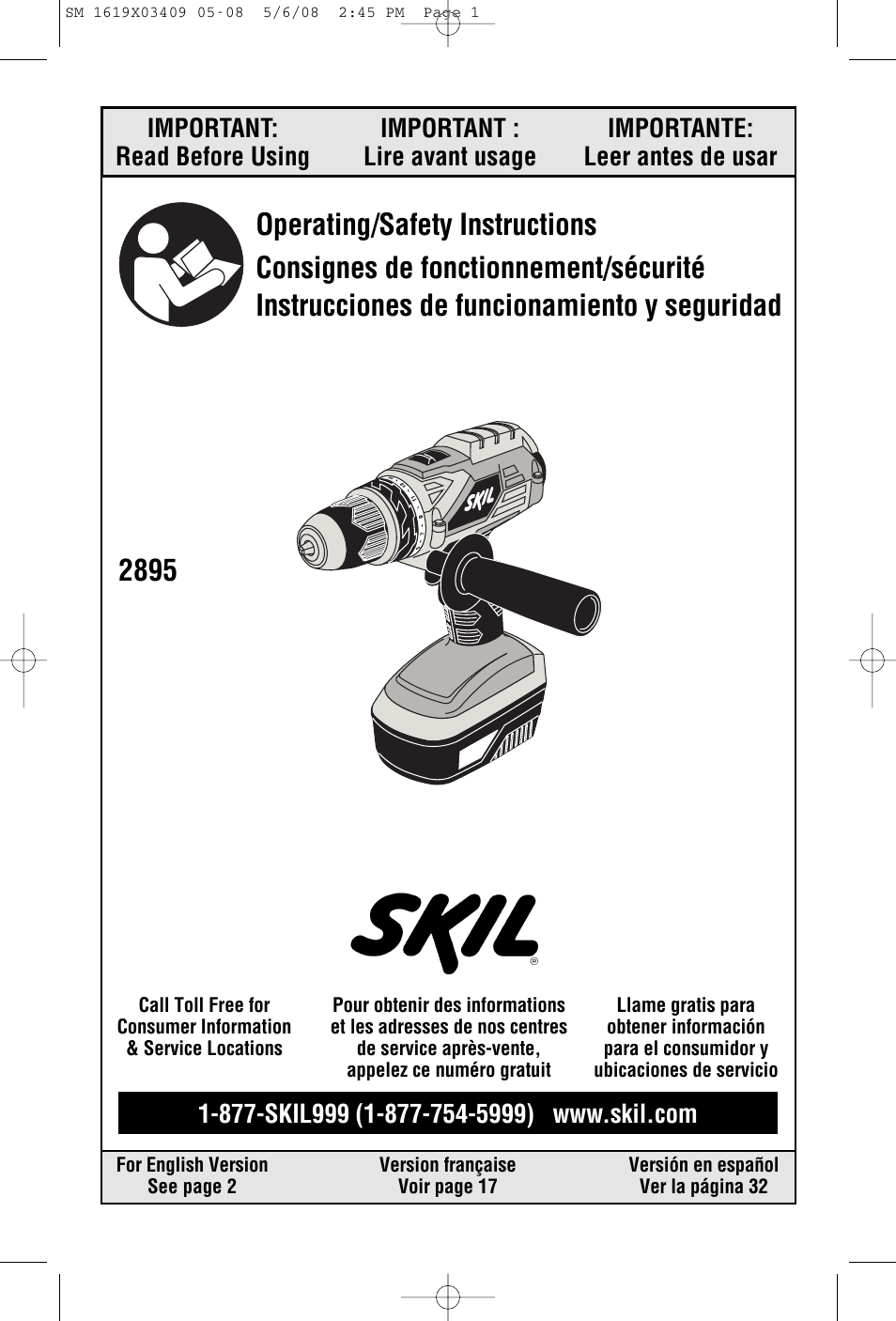 Skil 2895 User Manual | 48 pages