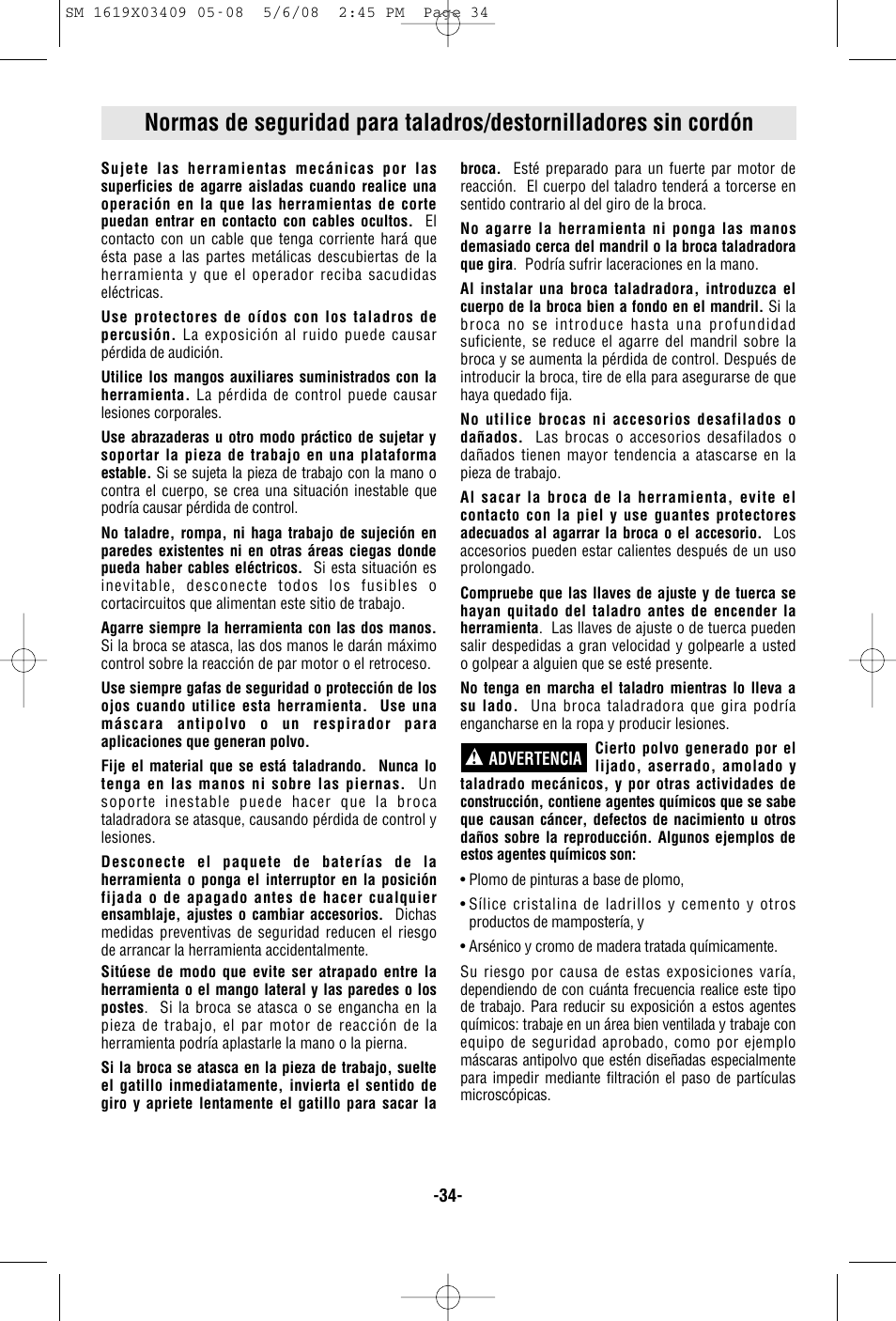 Skil 2895 User Manual | Page 34 / 48