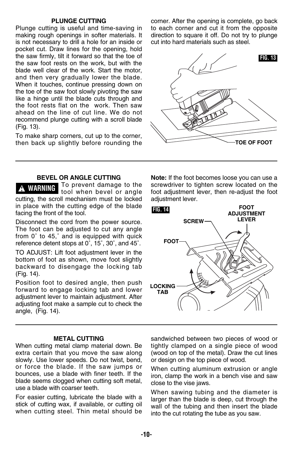Warning | Skil 4480 User Manual | Page 10 / 40