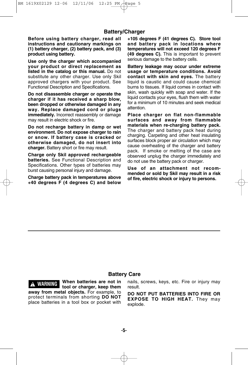 Skil 2410 User Manual | Page 5 / 40