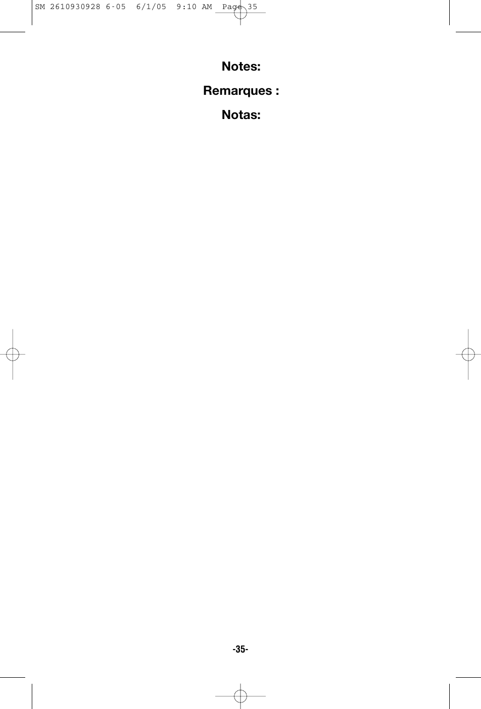 Skil 7500 User Manual | Page 35 / 36