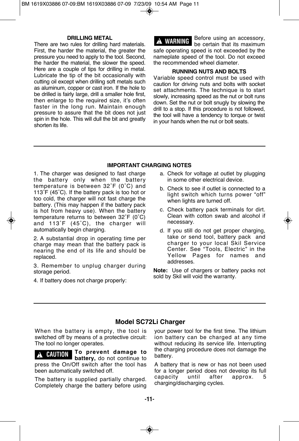 Skil 2364 User Manual | Page 11 / 40