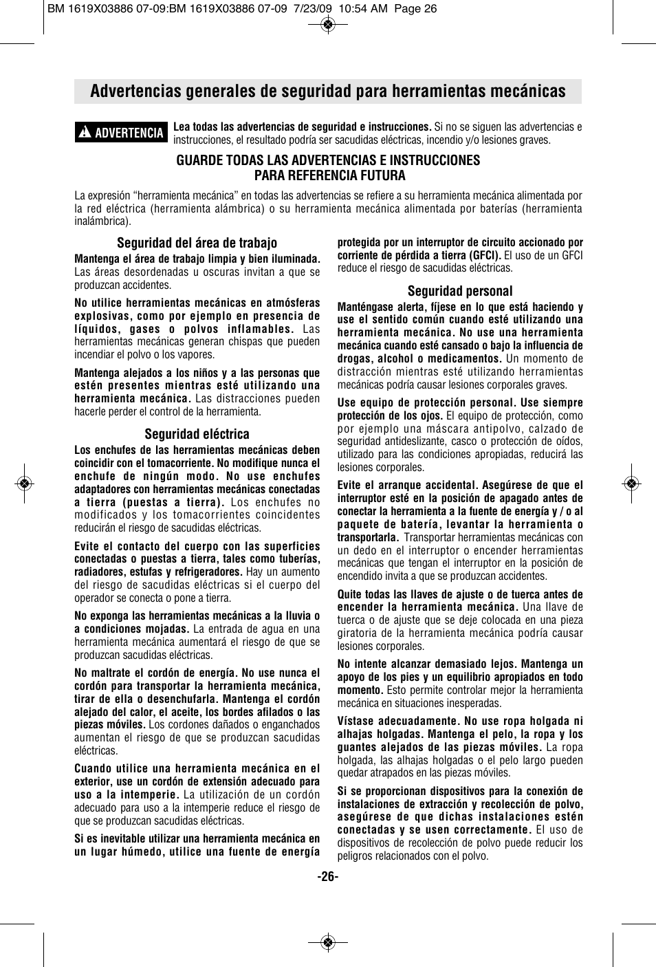 Skil 2364 User Manual | Page 26 / 40