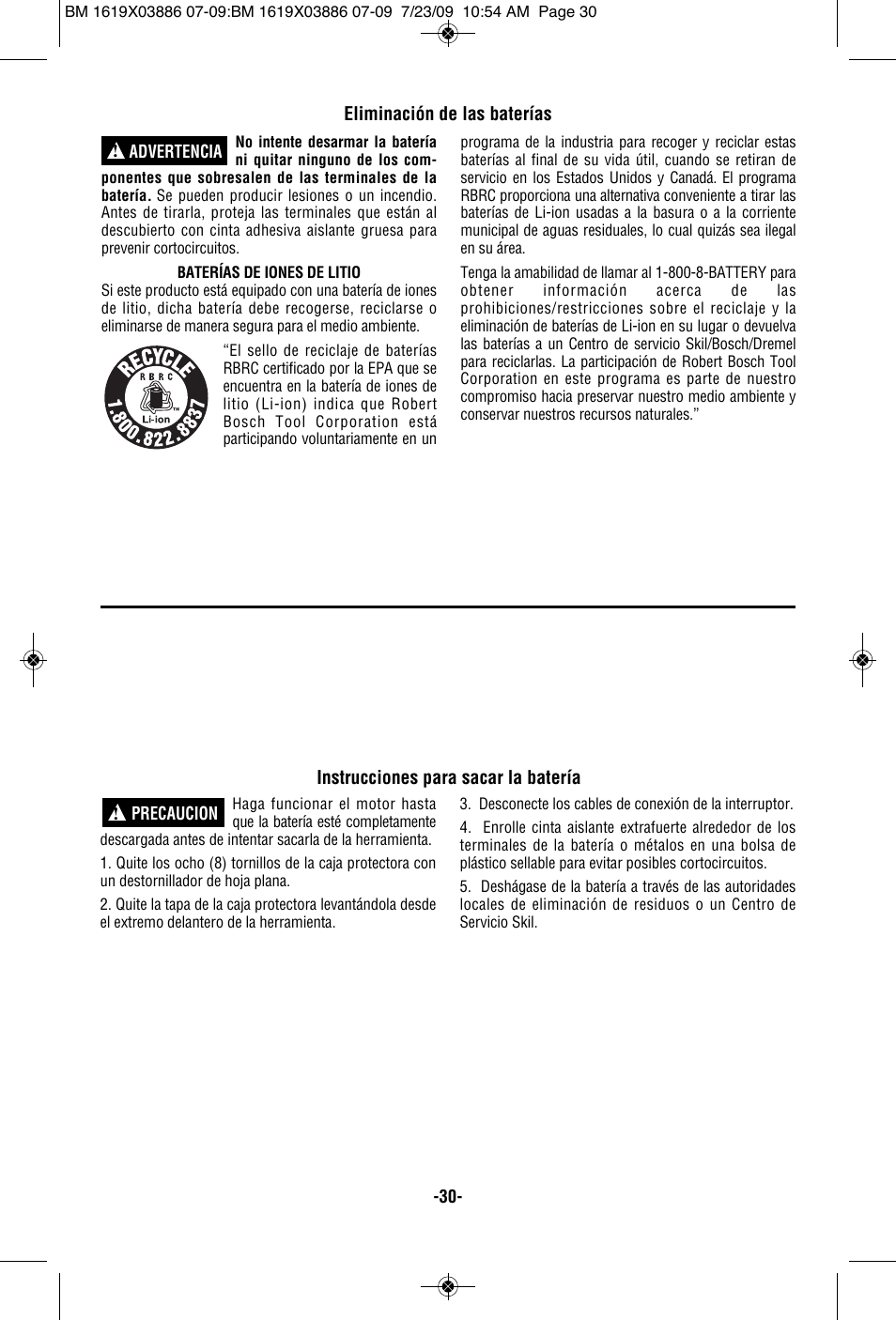 Skil 2364 User Manual | Page 30 / 40