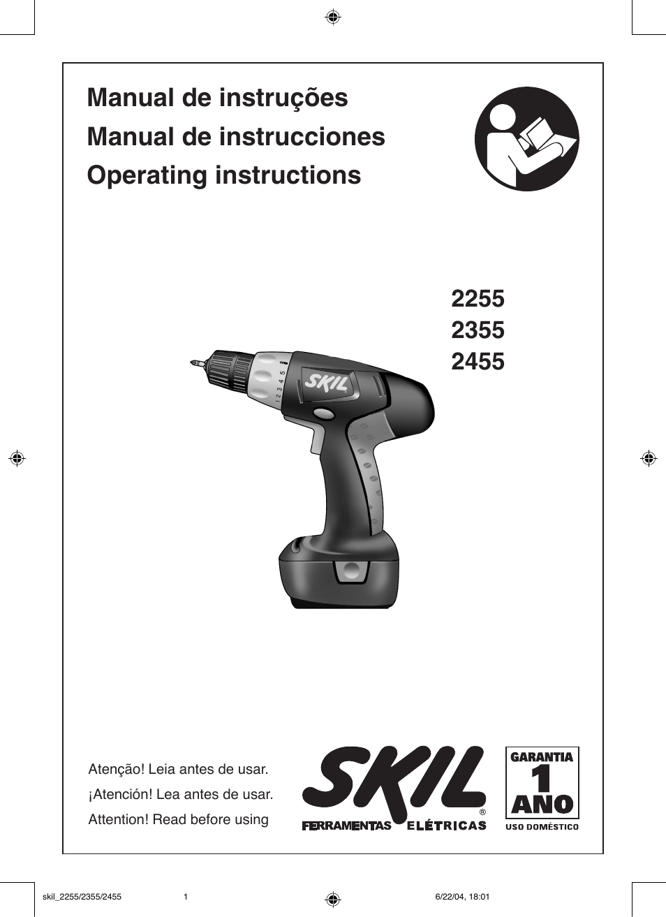 Skil 2255 User Manual | 14 pages