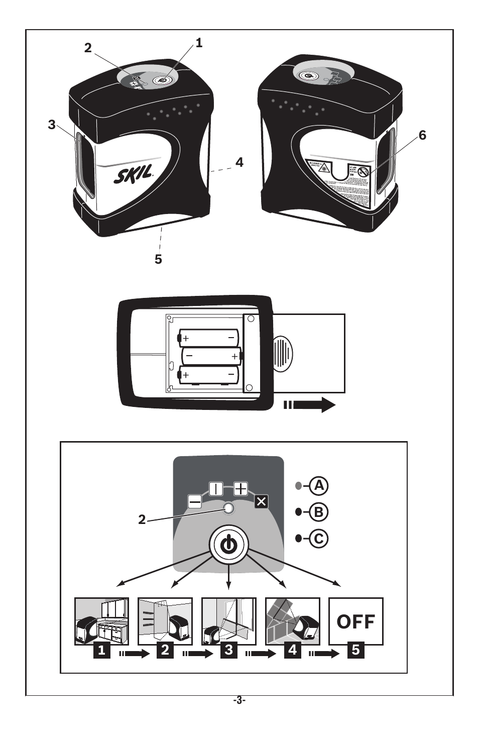 Skil 8201-CL User Manual | Page 3 / 24