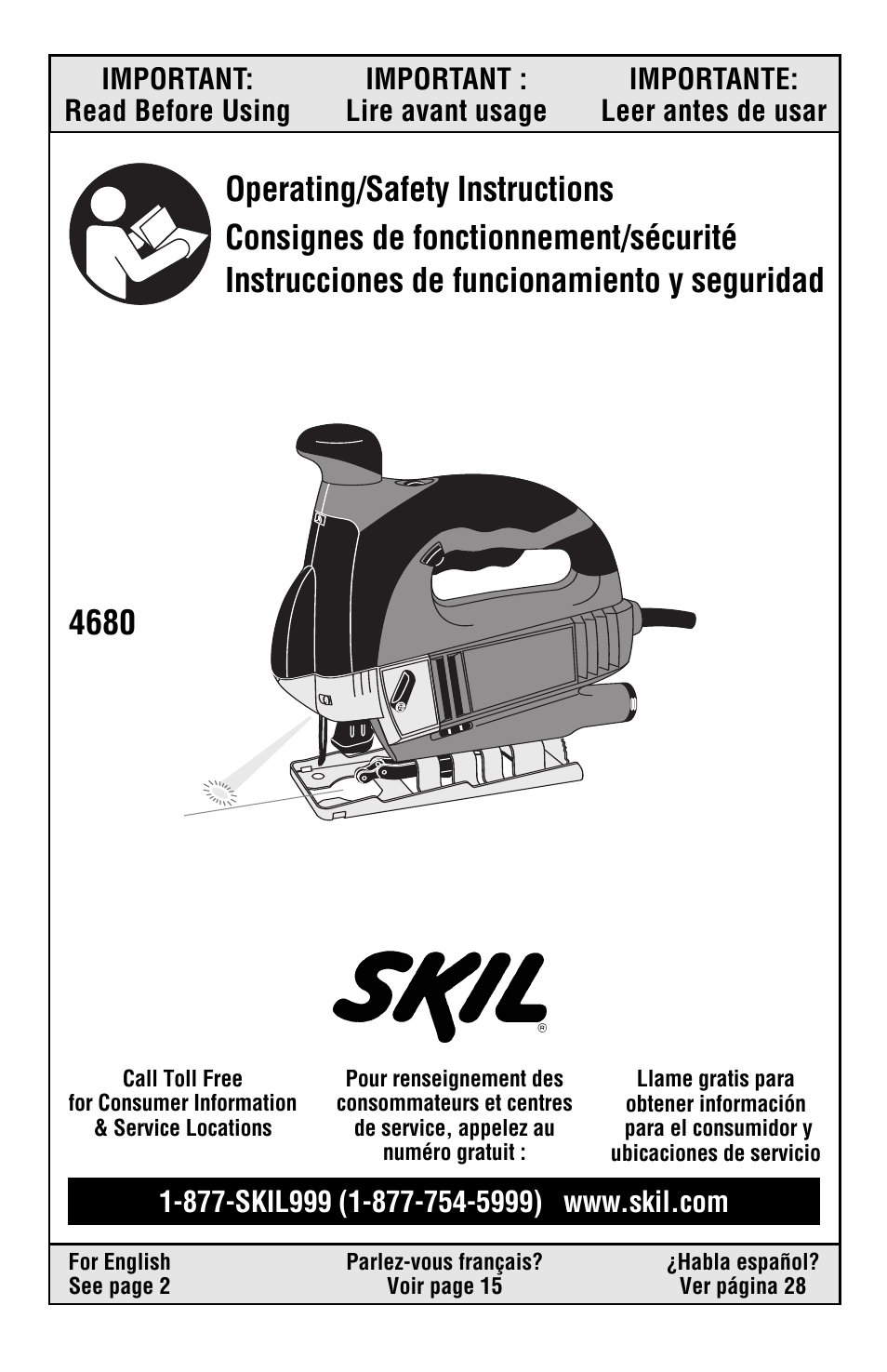 Skil 4680 User Manual | 44 pages