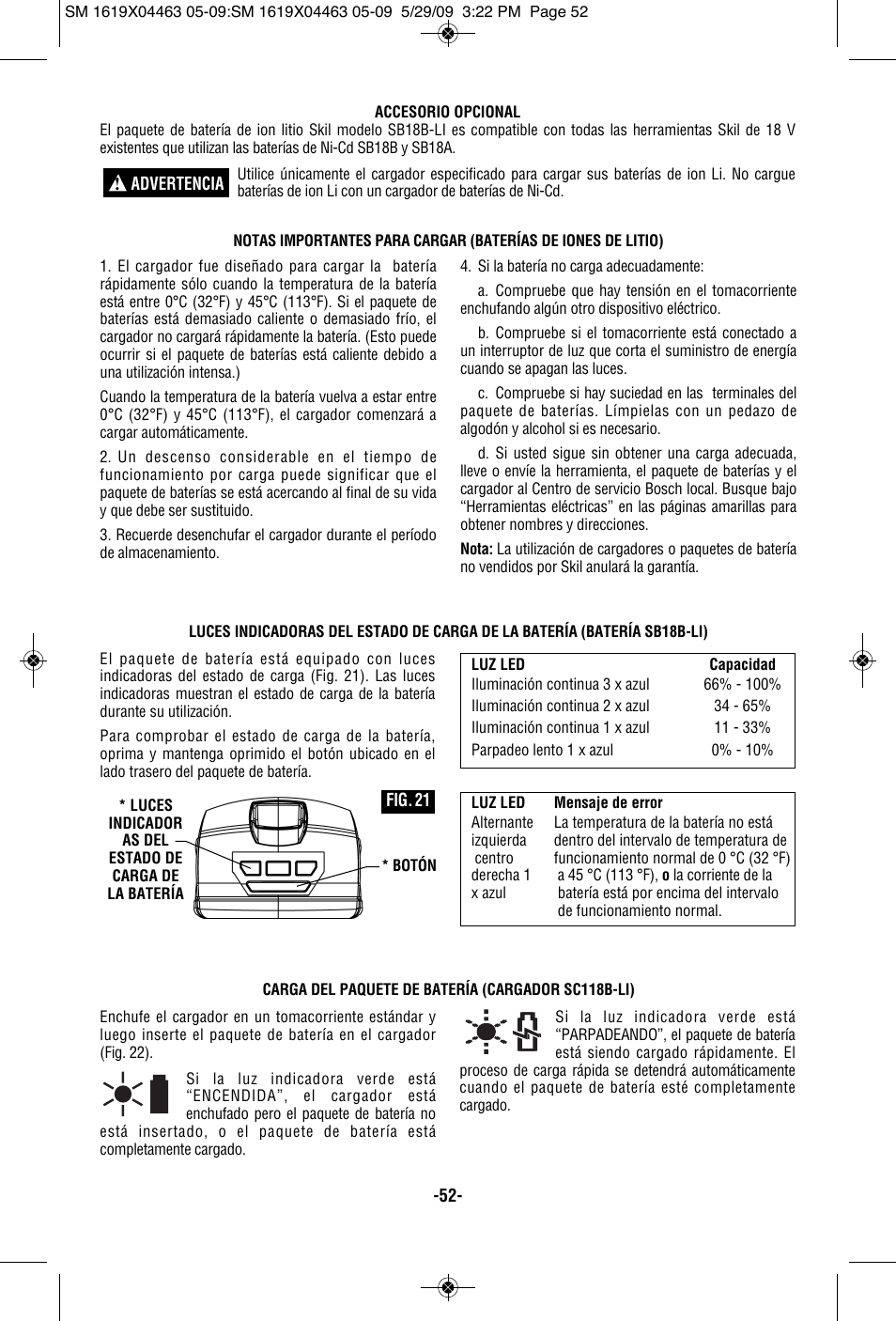 Skil 4570 User Manual | Page 52 / 56