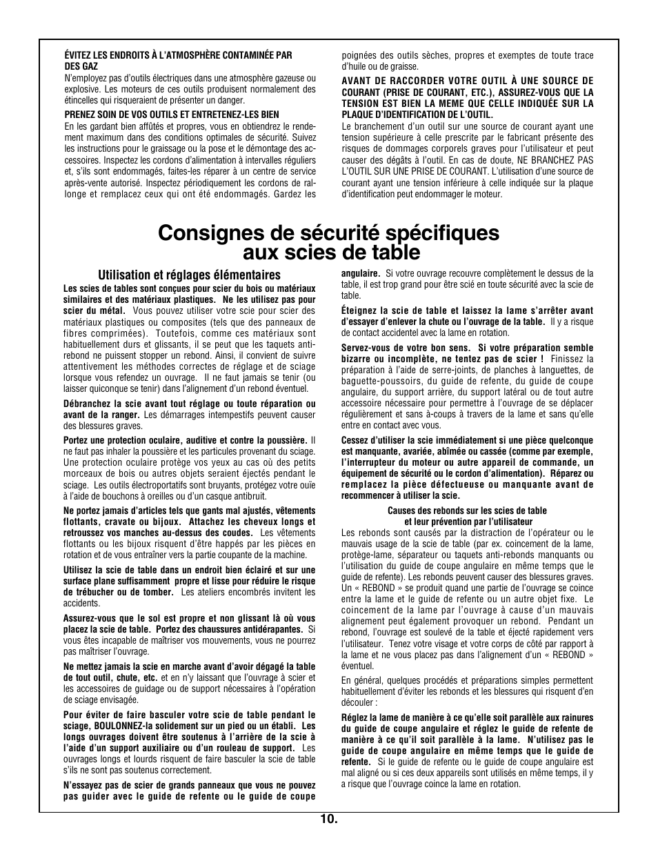 Skil 3305-01 User Manual | Page 10 / 64