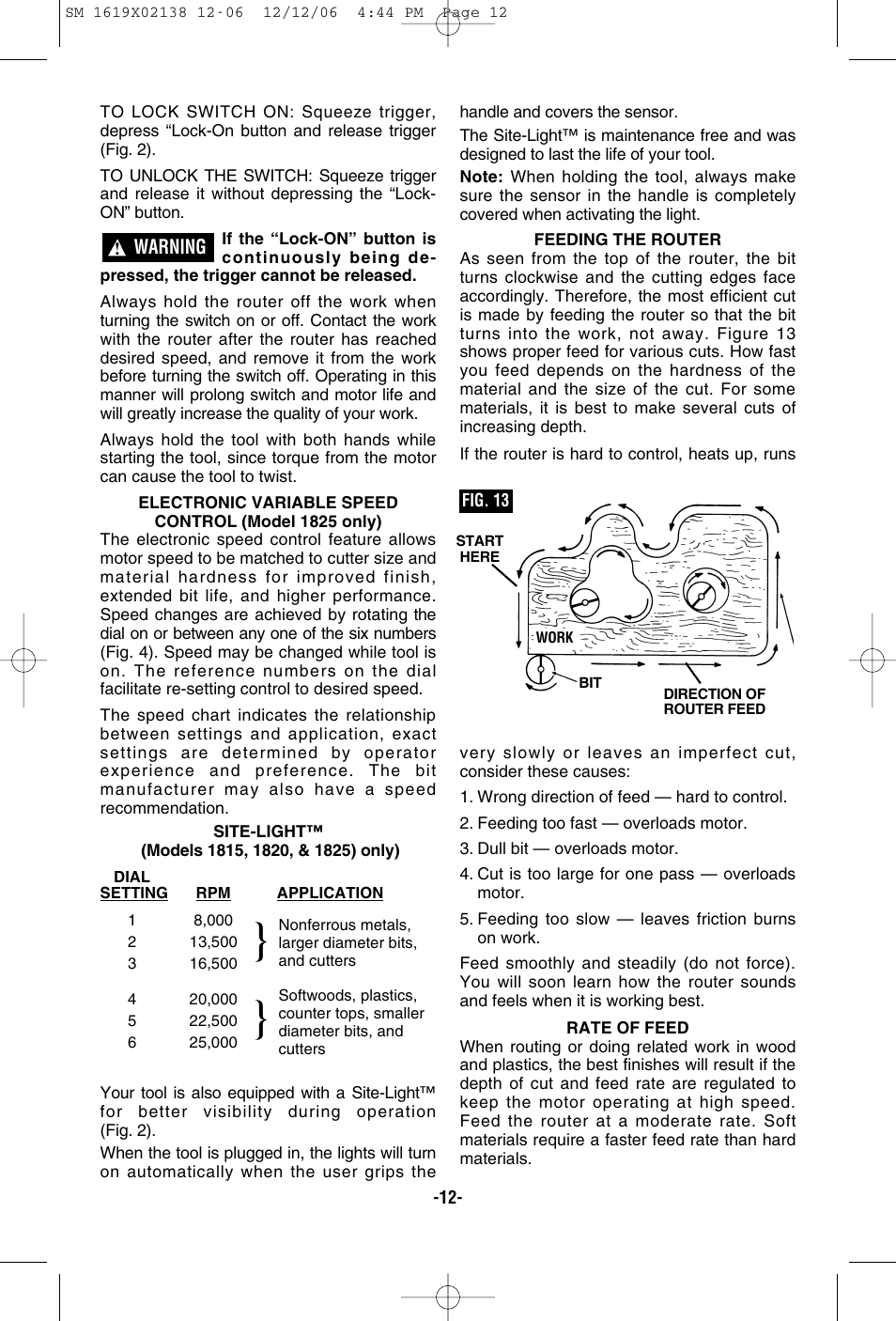 Skil 1810 User Manual | Page 12 / 48