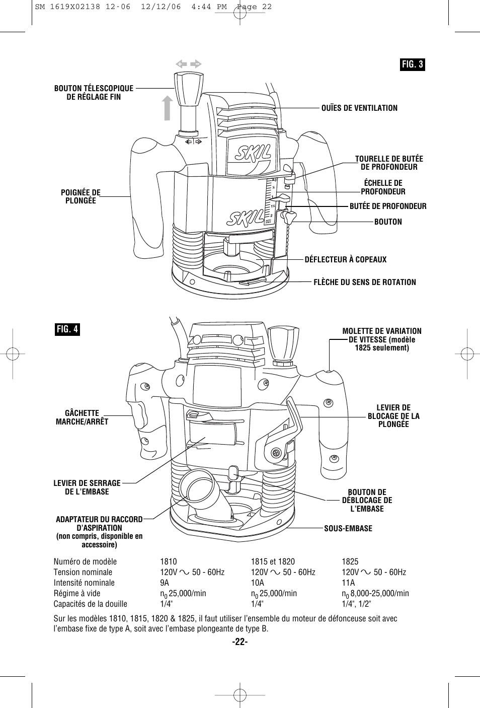 Skil 1810 User Manual | Page 22 / 48