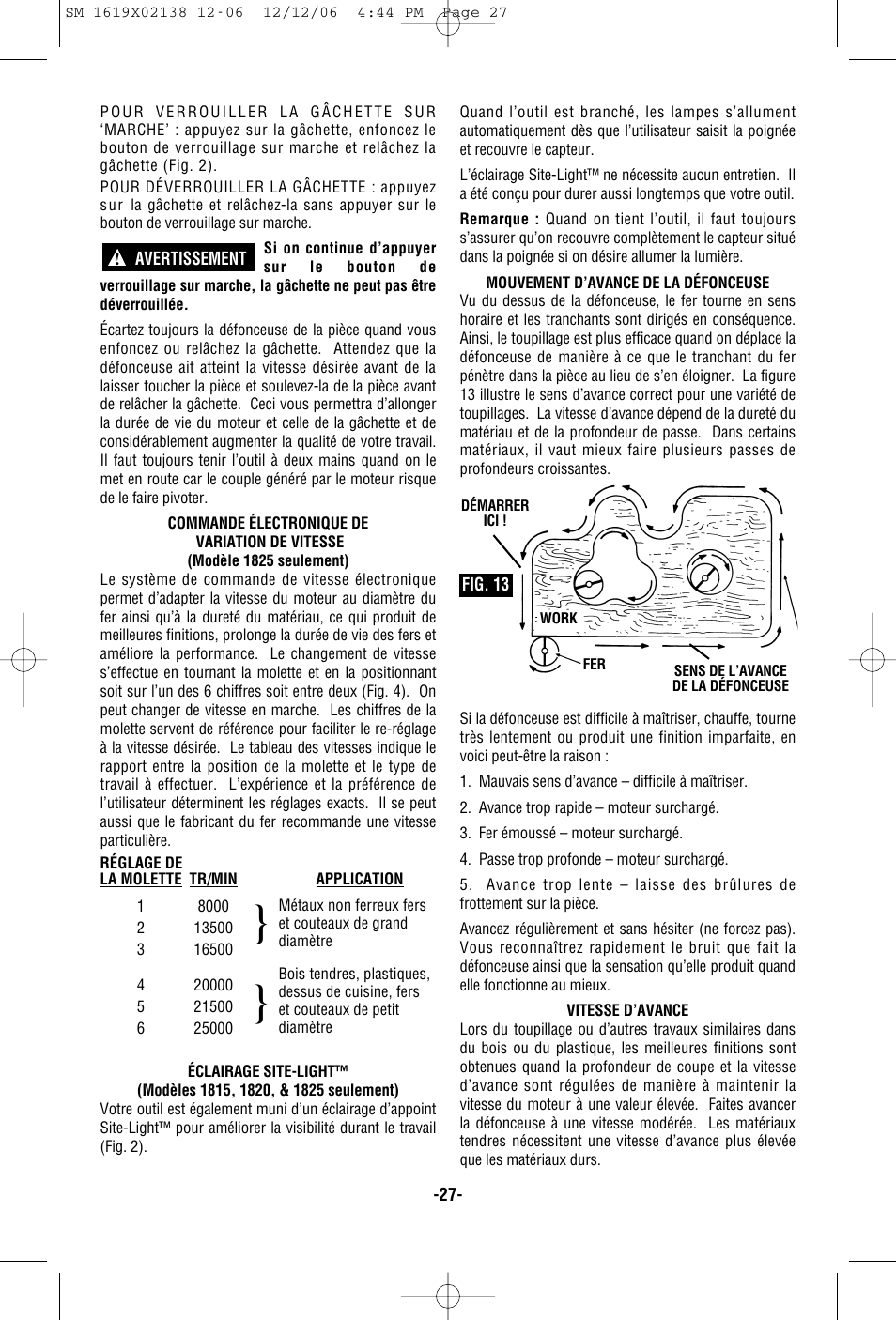 Skil 1810 User Manual | Page 27 / 48