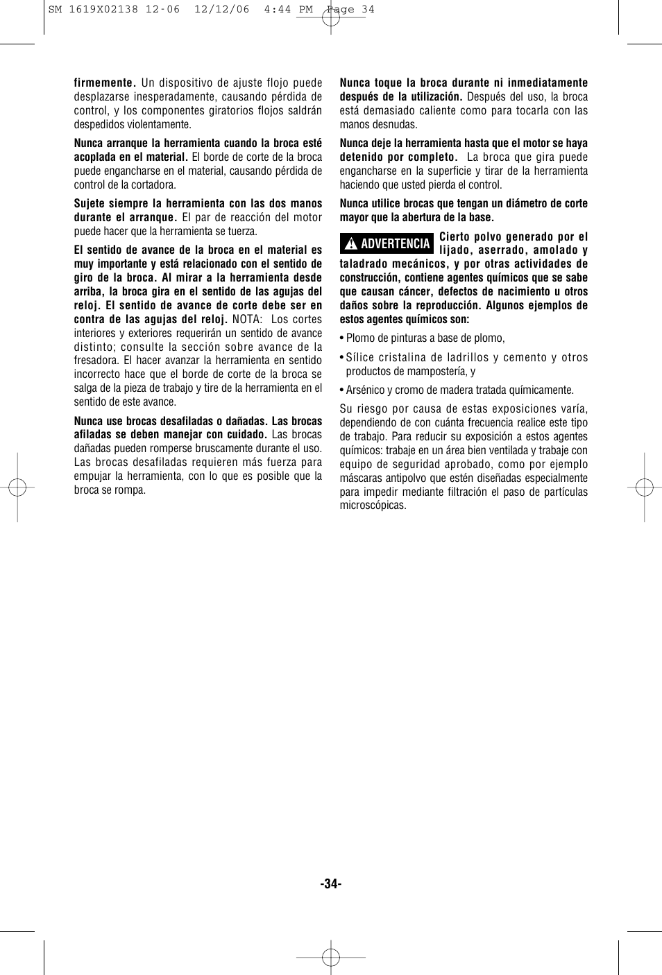 Skil 1810 User Manual | Page 34 / 48