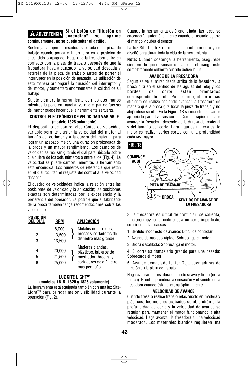 Skil 1810 User Manual | Page 42 / 48