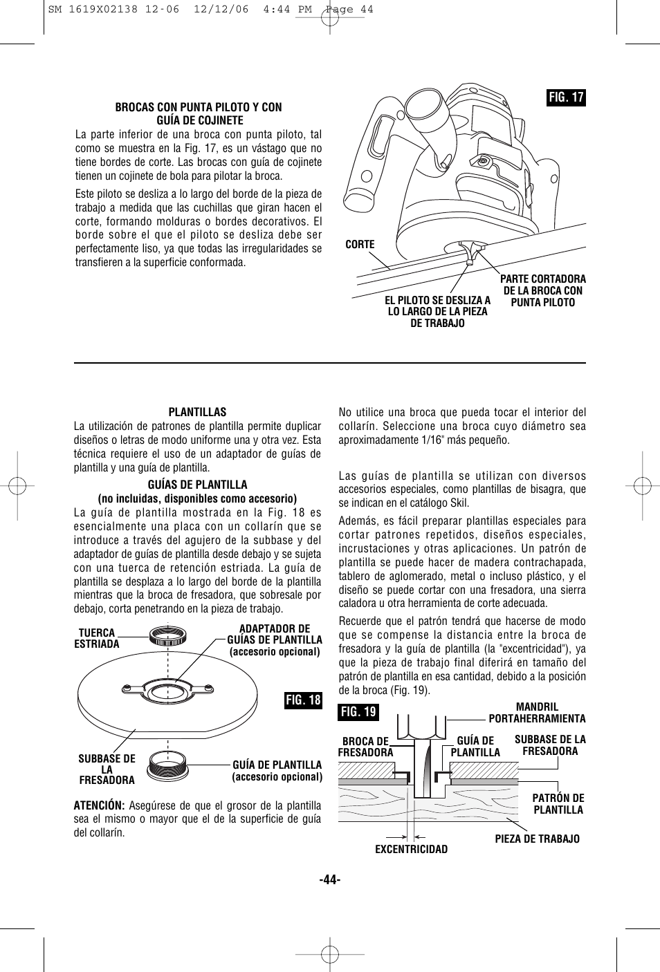 Skil 1810 User Manual | Page 44 / 48
