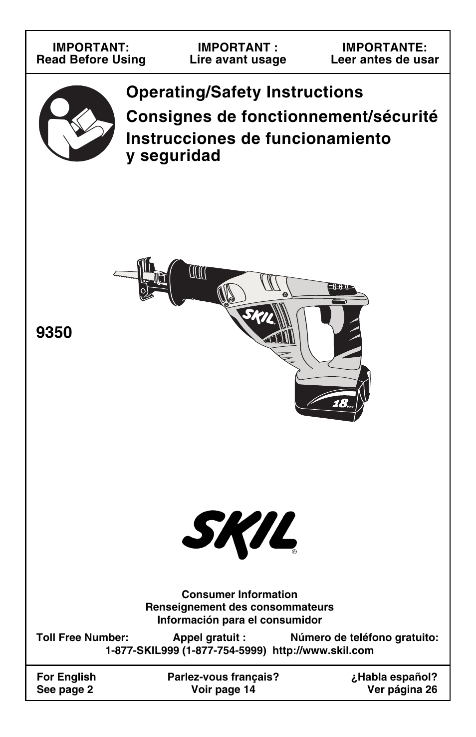 Skil 9350 User Manual | 40 pages