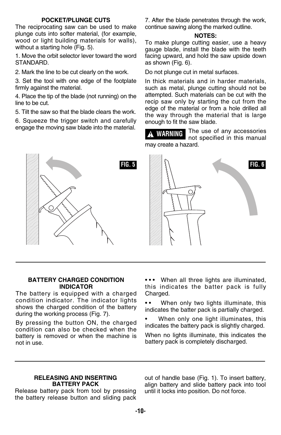 Warning | Skil 9350 User Manual | Page 10 / 40