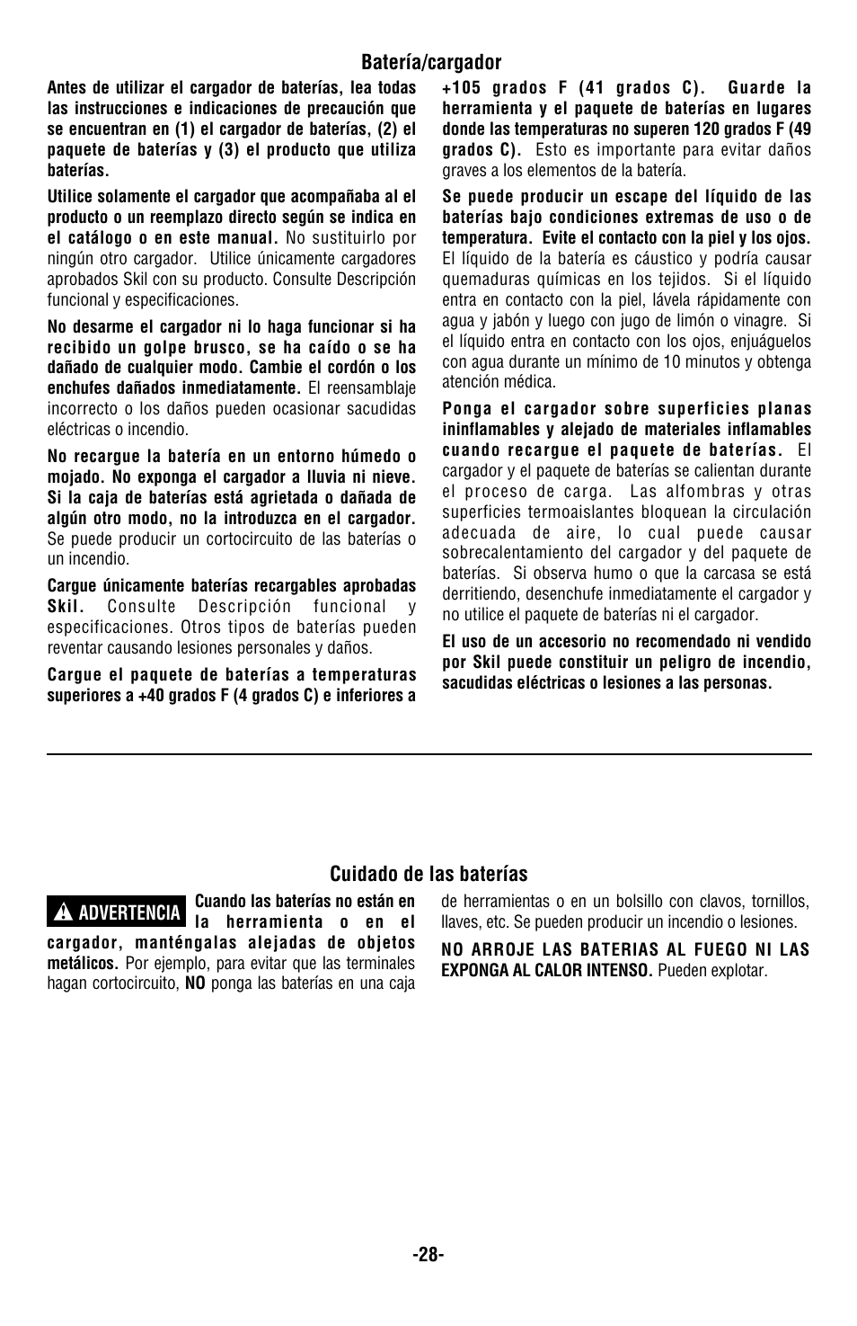 Skil 9350 User Manual | Page 28 / 40