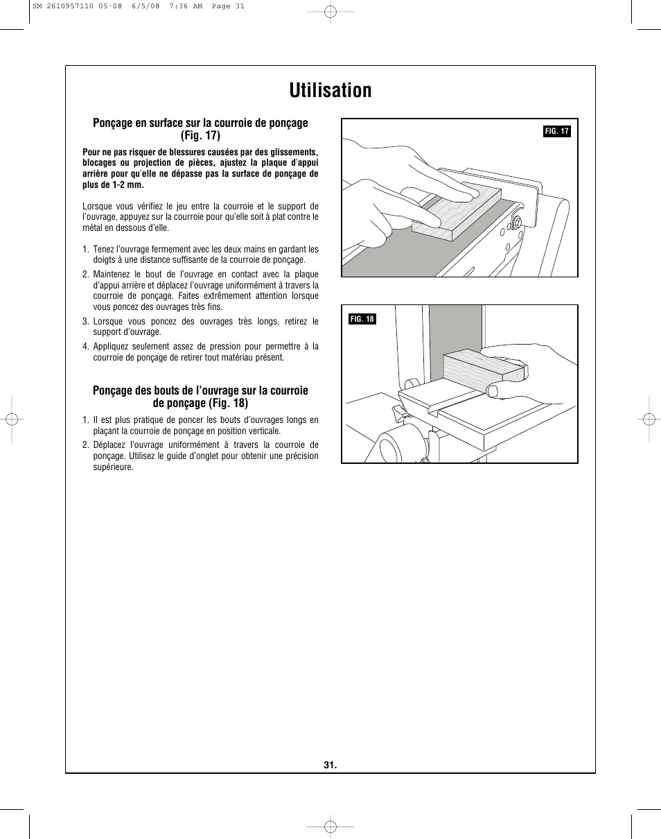 Utilisation | Skil 3375-01 User Manual | Page 31 / 52