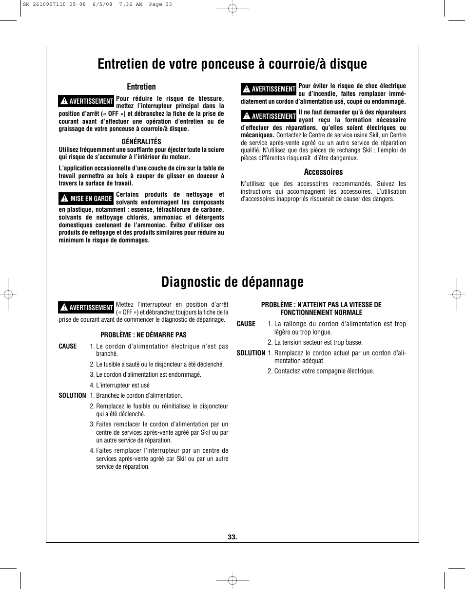 Skil 3375-01 User Manual | Page 33 / 52