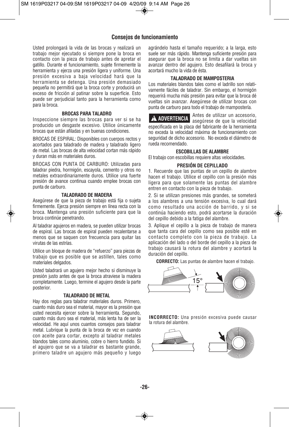 Skil 6238 User Manual | Page 26 / 32