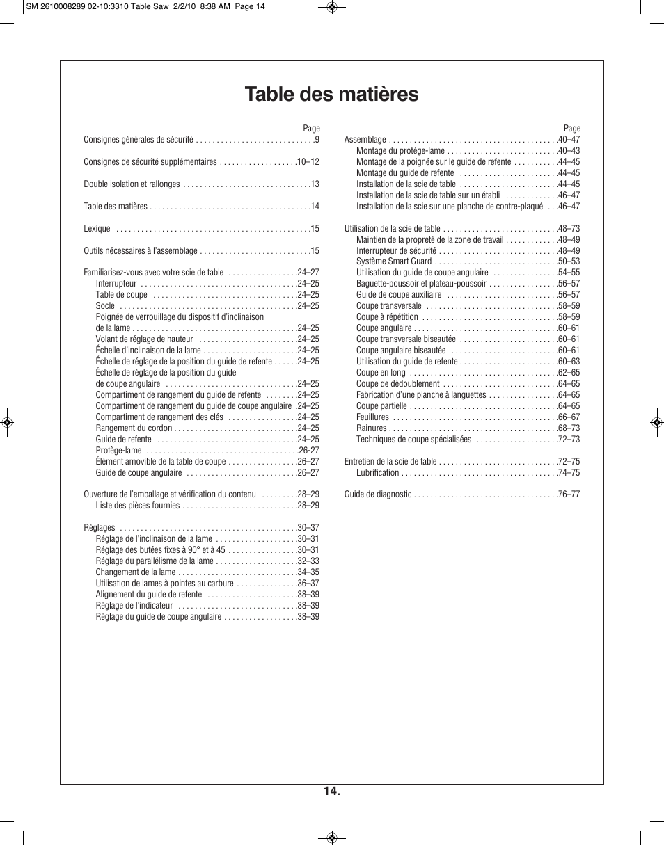 Skil 3310 User Manual | Page 14 / 80