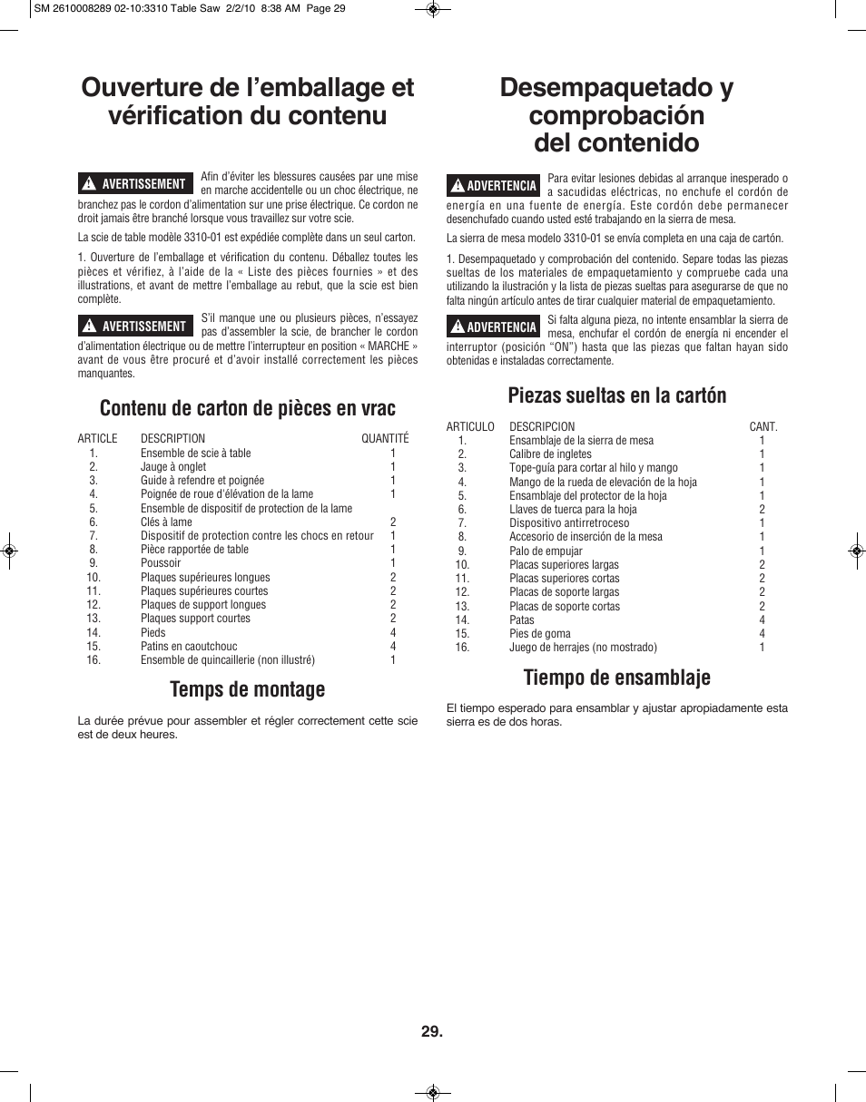 Skil 3310 User Manual | Page 29 / 80