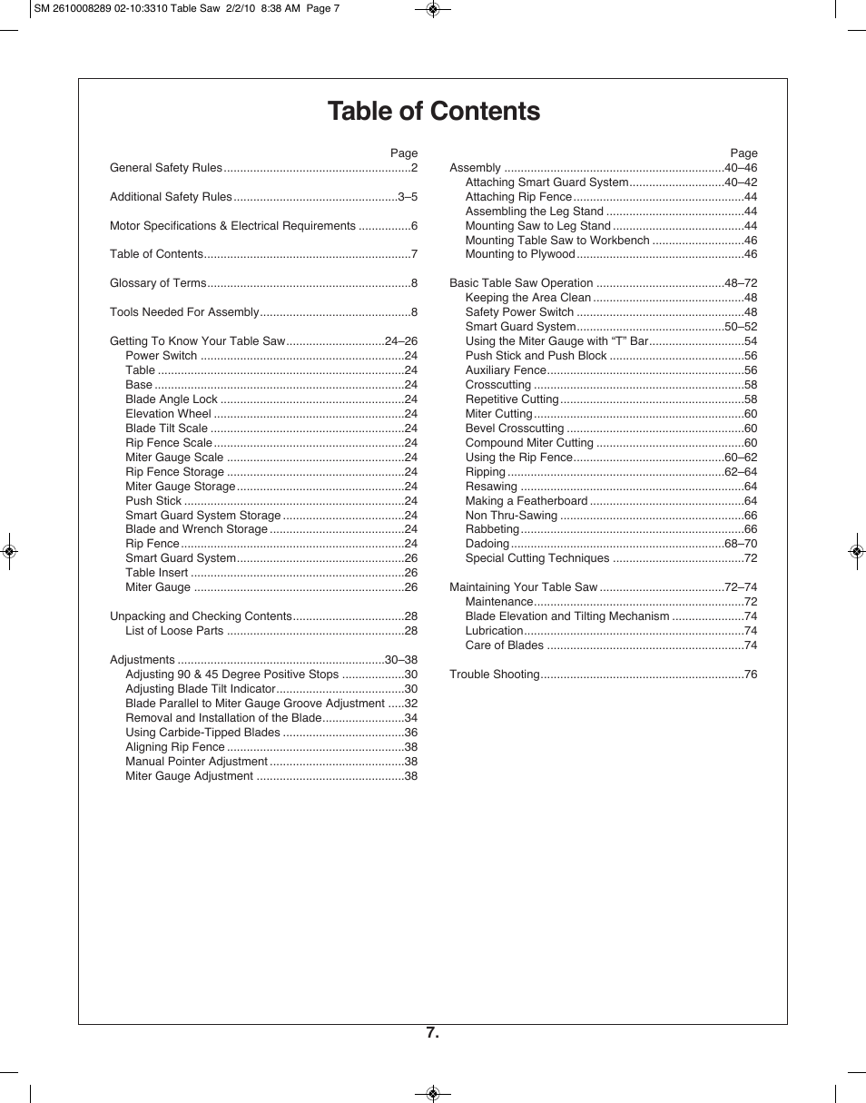 Skil 3310 User Manual | Page 7 / 80