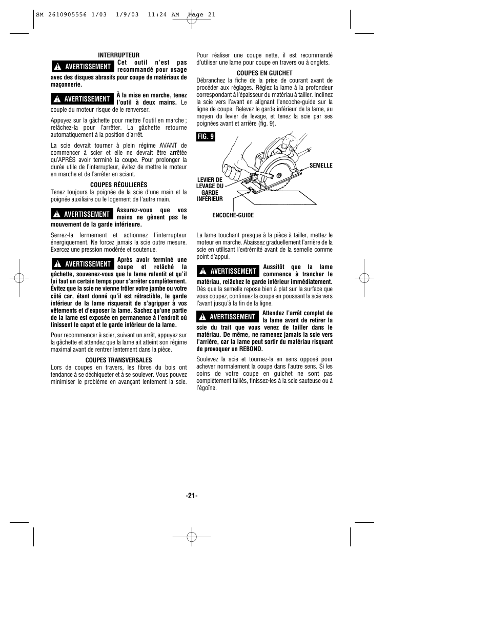 Skil HD5510 User Manual | Page 21 / 36